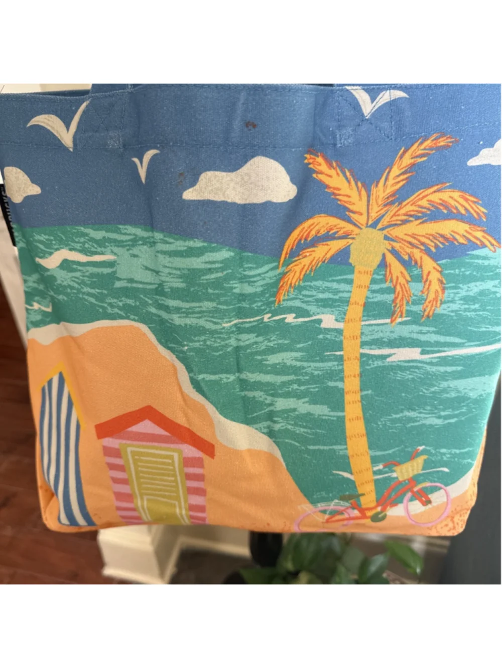 Starbucks Mexico Canvas Beach Tote VW Van Summer NWT